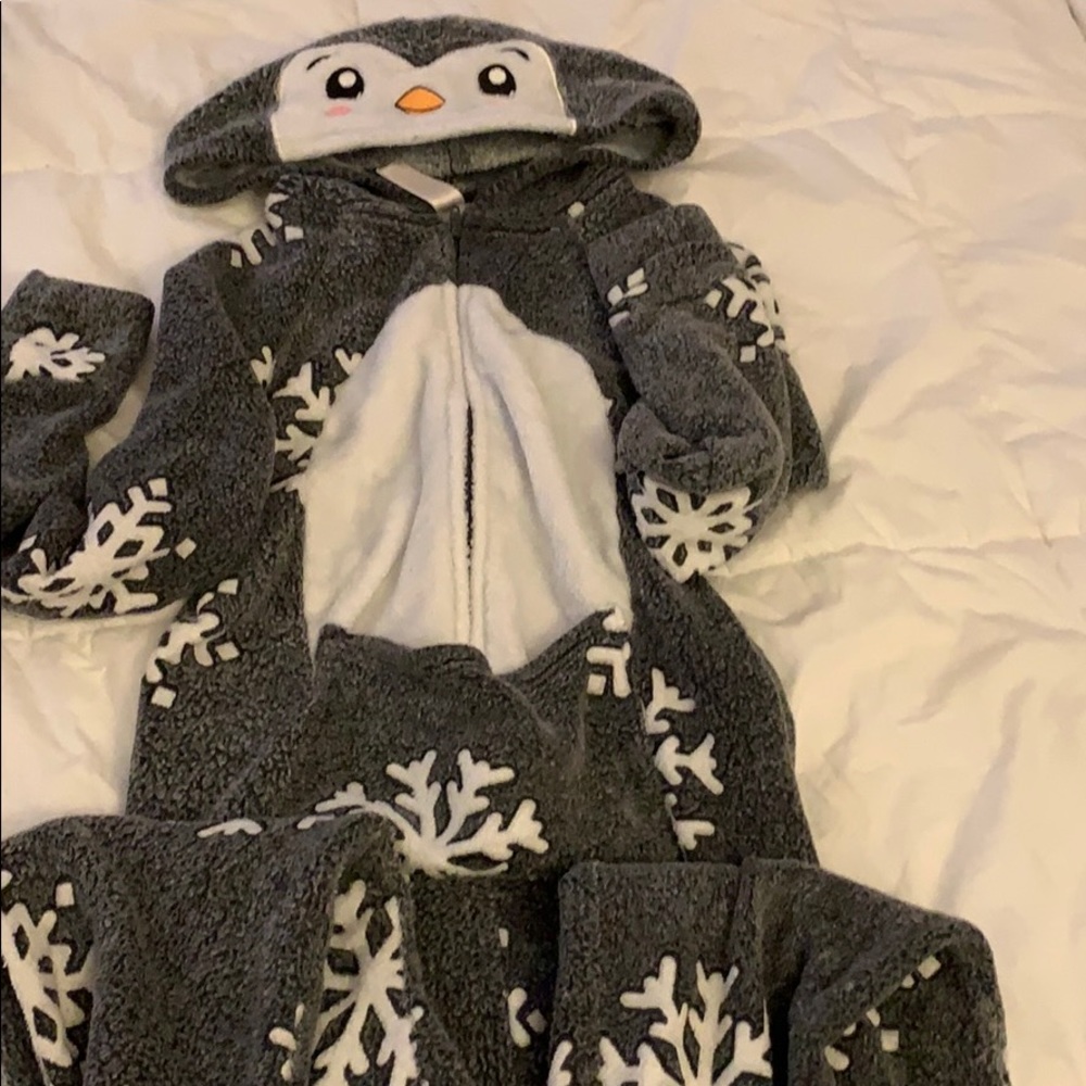Justice Size 8 Footie Pj